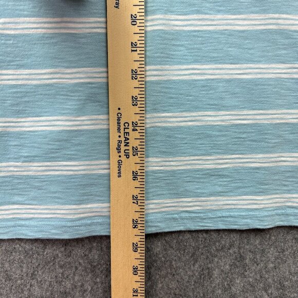 Southern Tide Summer Ray Stripe Polo Shirt Men's Size Large Rain Water Blue NWT - Picture 10 of 11